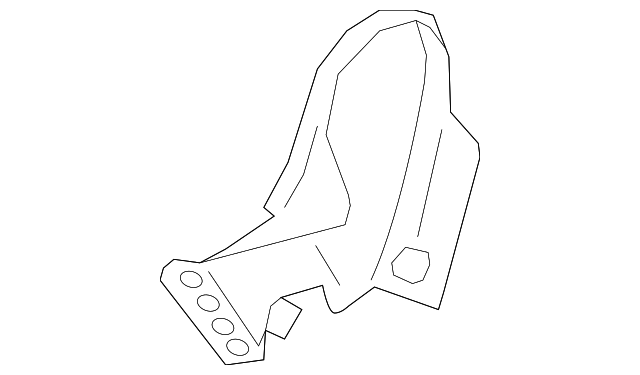 9T1Z-5861693-AA Деталь VALANCE, RIGHT