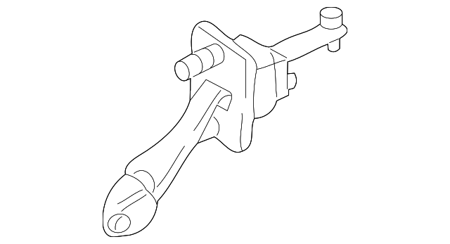 YS4Z5422886CA Деталь DOOR CHECK, LEFT