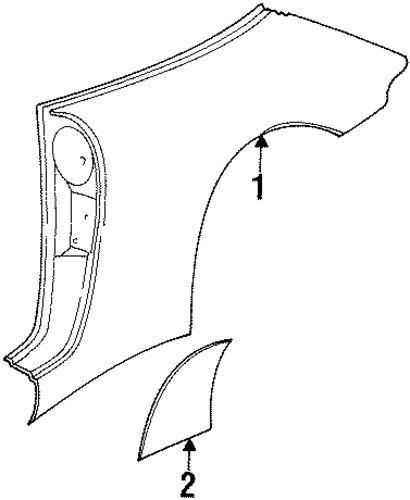 911 QUARTER PANEL & COMPONENTS 3