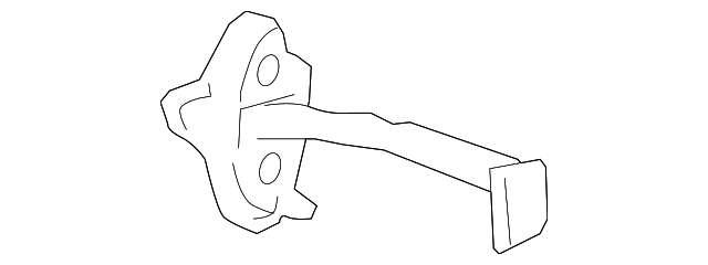 15837536 DOOR CHECK, LEFT