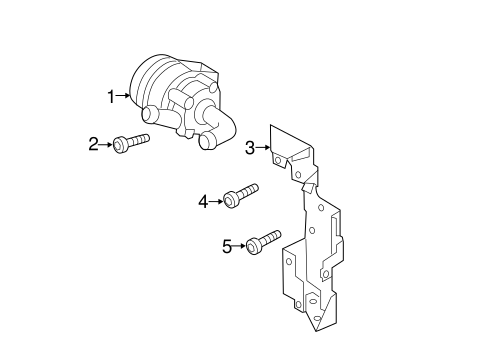 Cooling System/Water Pump for 2012 Audi TT Quattro #3
