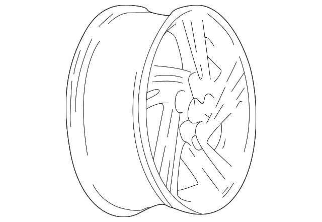 9593202 WHEEL, ALLOY