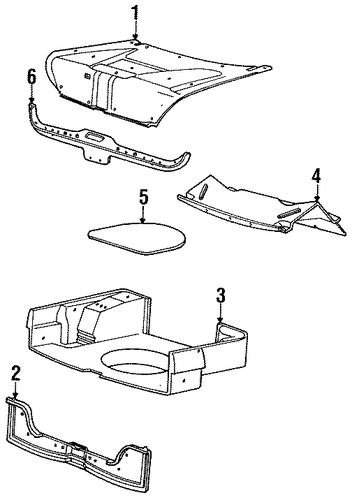 Continental INTERIOR TRIM - REAR BODY