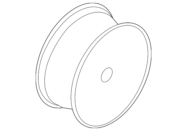 BA1Z-1007-B WHEEL, ALLOY