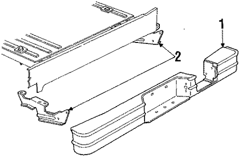 G3500 BUMPER & COMPONENTS - REAR 2