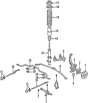 Bar, Strut Bar, Strut