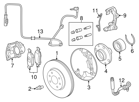 Brakes/Front Brakes for 2014 Fiat 500 #1