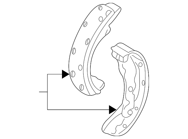 21019008 Деталь BRAKE SHOES