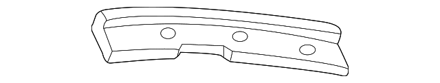 F6DZ7451181AA Деталь SIDE RAIL, LEFT