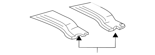 YF1Z7450244AA Деталь REINFORCEMENT