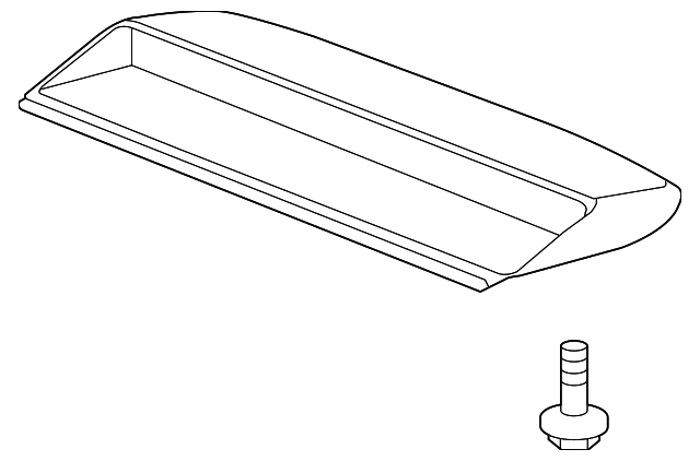 987-631-051-03 Деталь HIGH MOUNT LAMP