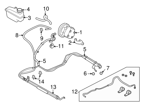XC90 PUMP & HOSES