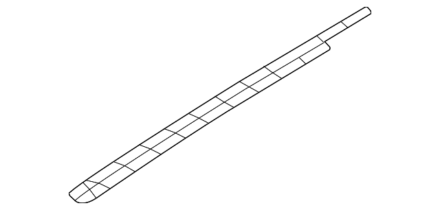 DR3Z-6320000-AAK Деталь HOOD STRIPE, RIGHT