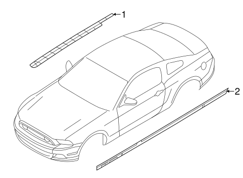 Mustang STRIPE TAPE