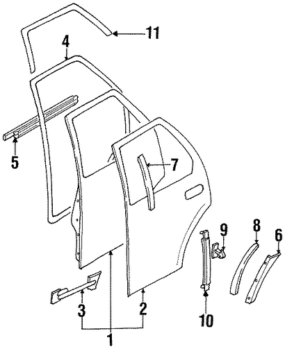 Protector - Honda (8-97124-701-2) Protector - Honda (8-97124-701-2)