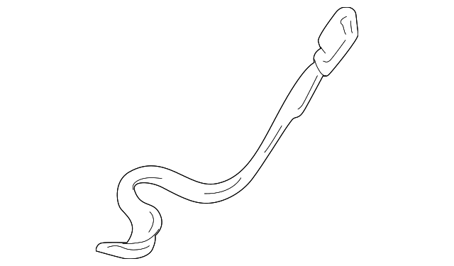 88951154 Деталь CENTER SEAT BELT