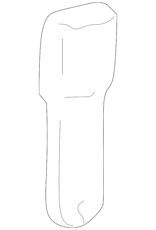 12457546 Деталь BUCKLE, LEFT