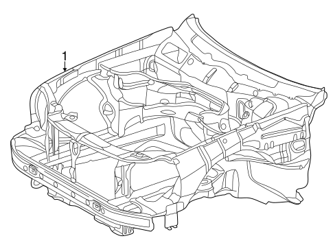 Inner Structure for 1998 Mercedes-Benz E 320 #0