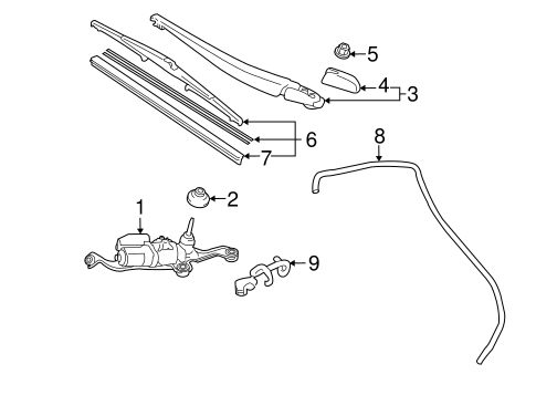 ELECTRICAL/WIPERS for 2014 Toyota Prius #2