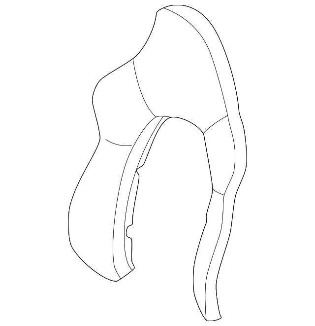 996-521-993-02-C50 Деталь SEAT BACK COVER, RIGHT