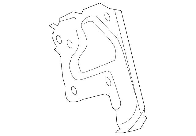 19184450 Деталь RADIO MOUNT BRACKET, RIGHT