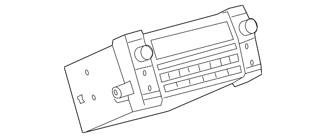 19184448 Деталь RADIO