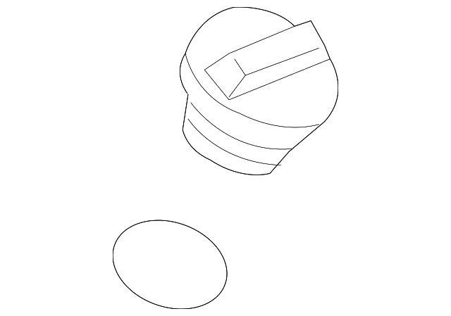 12604378 Деталь FILLER CAP