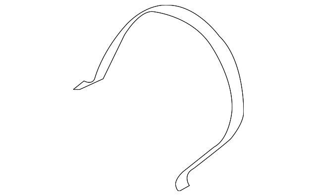 12581914 Деталь UPPER COVER GASKET, LEFT
