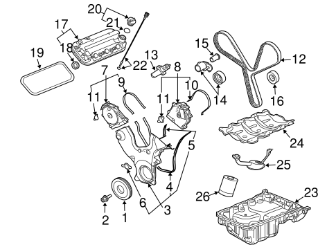 Vue ENGINE PARTS