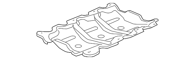 12618329 Деталь BAFFLE PLATE