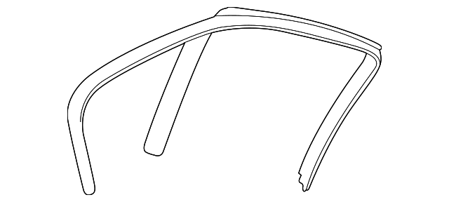12785029 Деталь FRAME TRIM, LEFT