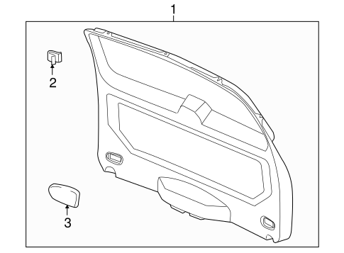 Vue INTERIOR TRIM