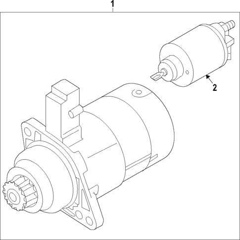 Starter for 2020 Volkswagen Golf #1