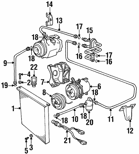 Switches & Sensors for 1996 BMW 318ti #1