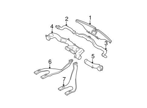 Ducts for 2007 Subaru Impreza #0