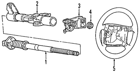 900 STEERING COLUMN