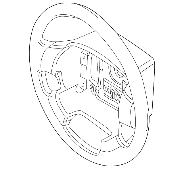 QTB102680SMS Деталь STEERING WHEEL