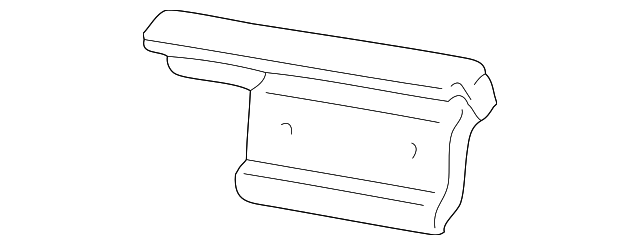 55176471 Деталь SEAL STRIP RETAINER, LEFT