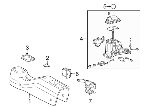 BODY/CONSOLE for 2005 Toyota MR2 Spyder #2