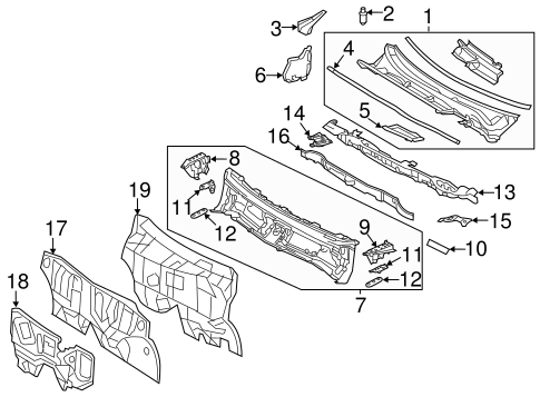 BODY/COWL for 2016 Toyota RAV4 #1