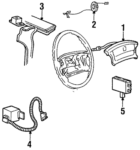 Grand Prix AIR BAG COMPONENTS