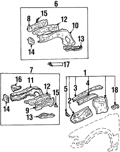 Prizm STRUCTURAL COMPONENTS & RAILS