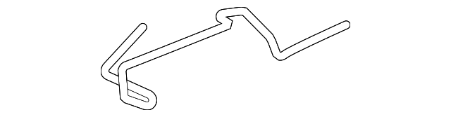 955-521-327-01 Деталь LOWER TRIM SIDE SUPPORT, LEFT