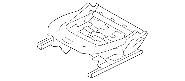 955-521-854-02 Деталь CUSHION FRAME, RIGHT