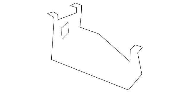 955-521-665-05 Деталь CONTROL MODULE BRACKET, LEFT
