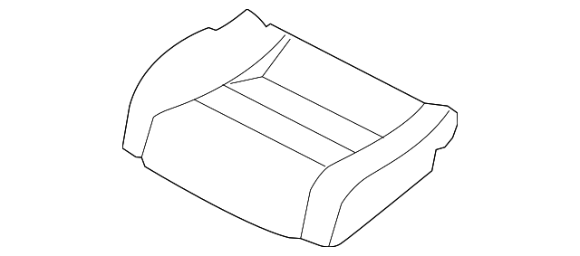 955-521-527-01 Деталь SEAT CUSHION PAD, LEFT