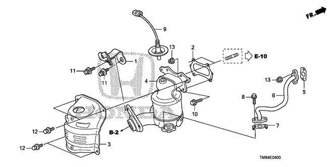 ENGINE/CONVERTER for 2013 Honda INSIGHT #1