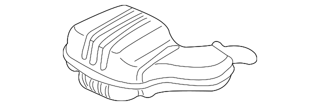8671379 Деталь REAR MUFFLER