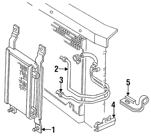 Lumina TRANS OIL COOLER