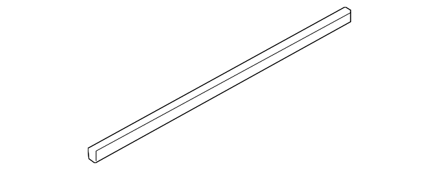 T2H4313 Деталь LOWER SEAL, LEFT